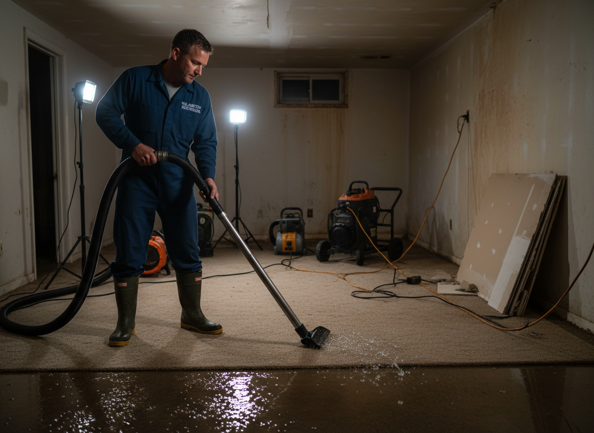 Water Damage Restoration in New Castle
